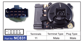 Ignition Switch ( NO ETA) NC831 - Nice Products | Universal Auto Spares