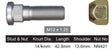 Stud & Nut NS414 - Nice Products | Universal Auto Spares