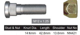 Stud & Nut NS414 - Nice Products | Universal Auto Spares