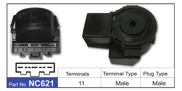 Ignition Switch NC621 - Nice Products | Universal Auto Spares