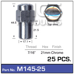 Mag Nuts pk25 M145-25 - Nice Products | Universal Auto Spares