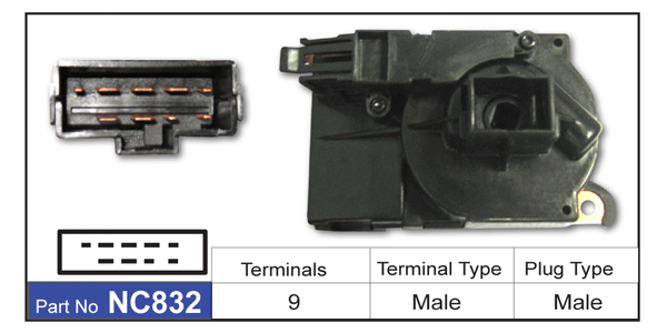 Ignition Switch NC832 - Nice Products | Universal Auto Spares