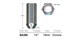 Chrome Nut BA250 - Nice Products | Universal Auto Spares