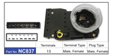 Ignition Switch NC837 - Nice Products | Universal Auto Spares