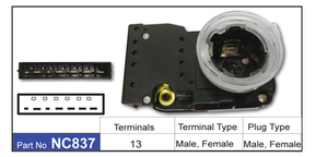 Ignition Switch NC837 - Nice Products | Universal Auto Spares