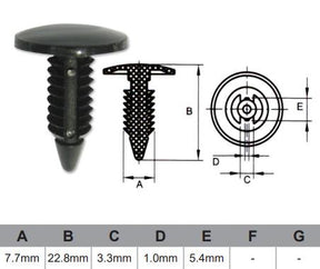 Fasteners Bag 100 AF360-100 - Nice Products | Universal Auto Spares