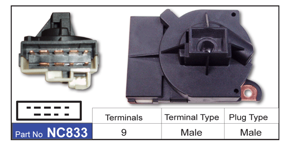 Ignition Switch NC833 - Nice Products | Universal Auto Spares