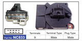 Ignition Switch NC833 - Nice Products | Universal Auto Spares