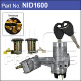 Ignition Barrel & Doors NID1600 - Nice Products | Universal Auto Spares