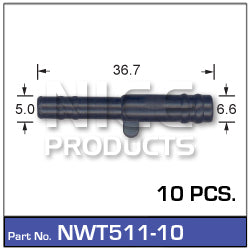Hose Connection Pkt 10 NWT511-10 - Nice Products | Universal Auto Spares