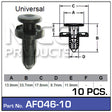 Fasteners Pkt 10 AF046-10 - Nice Products | Universal Auto Spares