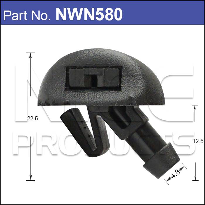 Washer Jet pair NWN580 - Nice Products | Universal Auto Spares