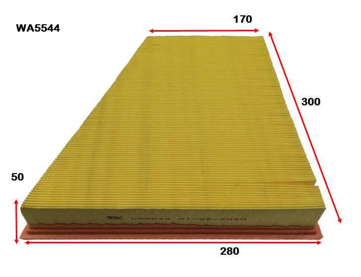 Air Filter Fits Porsche WA5544 - Wesfil