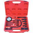 19 Piece Diesel Engine Compression Tester Kit 1000psi Gauge - PKTool | Universal Auto Spares