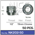 Wheel Nuts NK202-50 - Nice Products | Universal Auto Spares