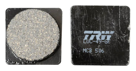 Brake Pad Set, Disc Brake MCB506 - TRW