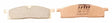 Brake Pad Set, Disc Brake MCC558-8 - TRW