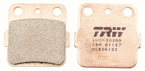 Brake Pad Set, Disc Brake MCB561SI - TRW
