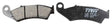 Brake Pad Set, Disc Brake MCB594 - TRW