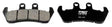 Brake Pad Set, Disc Brake MCB630 - TRW