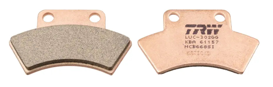 Brake Pad Set, Disc Brake MCB668SI - TRW