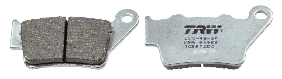Brake Pad Set, Disc Brake MCB672 - TRW