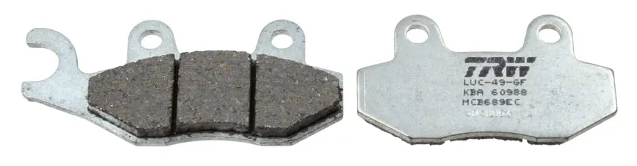 Brake Pad Set, Disc Brake MCB689 - TRW