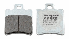 Brake Pad Set, Disc Brake MCB696 - TRW
