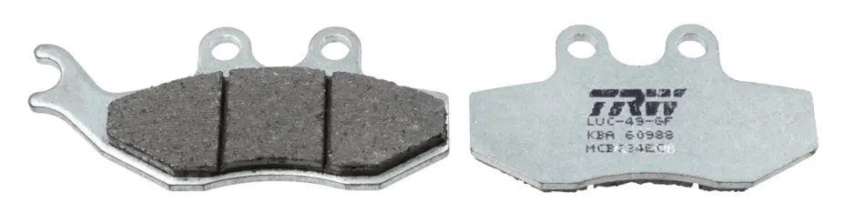 Brake Pad Set, Disc Brake MCB734 - TRW