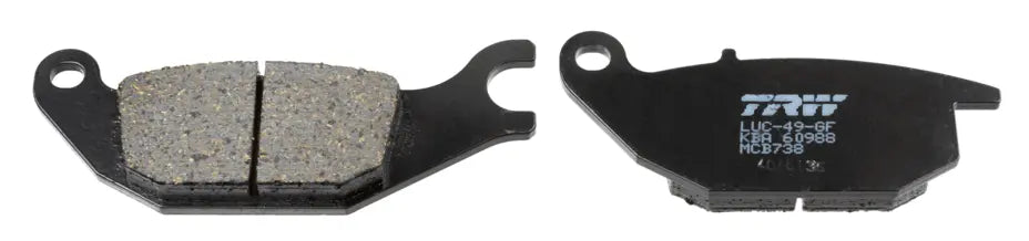 Brake Pad Set, Disc Brake MCB738 - TRW