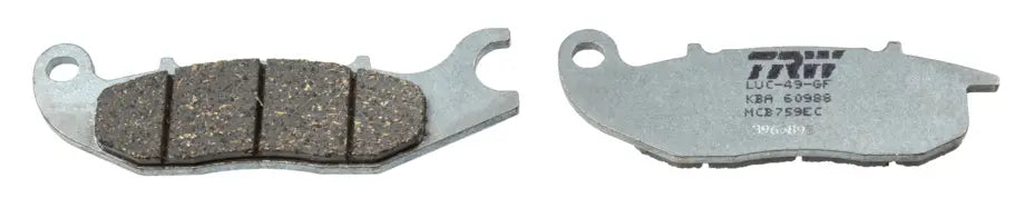 Brake Pad Set, Disc Brake MCB759 - TRW