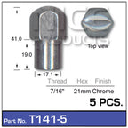 Chrome Nuts T141-5 - Nice Products | Universal Auto Spares