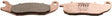 Brake Pad Set, Disc Brake MCB818SI - TRW