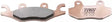 Brake Pad Set, Disc Brake MCB836SI - TRW