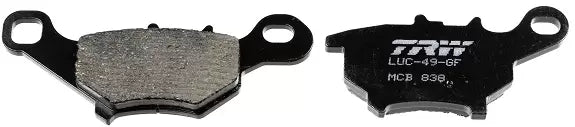 Brake Pad Set, Disc Brake MCB838 - TRW