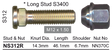 Stud & Nut NS312R - Nice Products | Universal Auto Spares