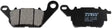 Brake Pad Set, Disc Brake MCB892 - TRW