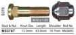Stud & Nut NS376T - Nice Products | Universal Auto Spares