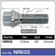 One Piece Bolt NR635 - Nice Products | Universal Auto Spares
