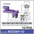 Door Clip Pkt 10 NCC084-10 - Nice Products | Universal Auto Spares