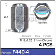 Chrome Nuts PK 4 F440-4 - Nice Products | Universal Auto Spares