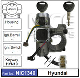 Lock & Switch (NO ETA) SWITCH ONLY NIC1340 - Nice Products | Universal Auto Spares