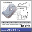 Fasteners Pkt 10 AF351-10 - Nice Products | Universal Auto Spares