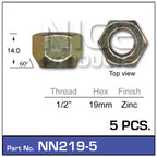 Wheel Nuts pk5 NN219-5 - Nice Products | Universal Auto Spares