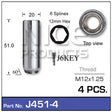 Chrome Nut J451-4 - Nice Products | Universal Auto Spares
