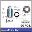Chrome Nut pk50 J432-50 - Nice Products | Universal Auto Spares