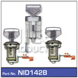 Ignition Barrel & Doors NID142B - Nice Products | Universal Auto Spares