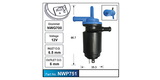 Washer Pump NWP751 - Nice Products | Universal Auto Spares