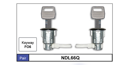 Door Locks Pair NDL66Q - Nice Products | Universal Auto Spares
