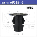 Fasteners Pkt 10 AF368-10 - Nice Products | Universal Auto Spares